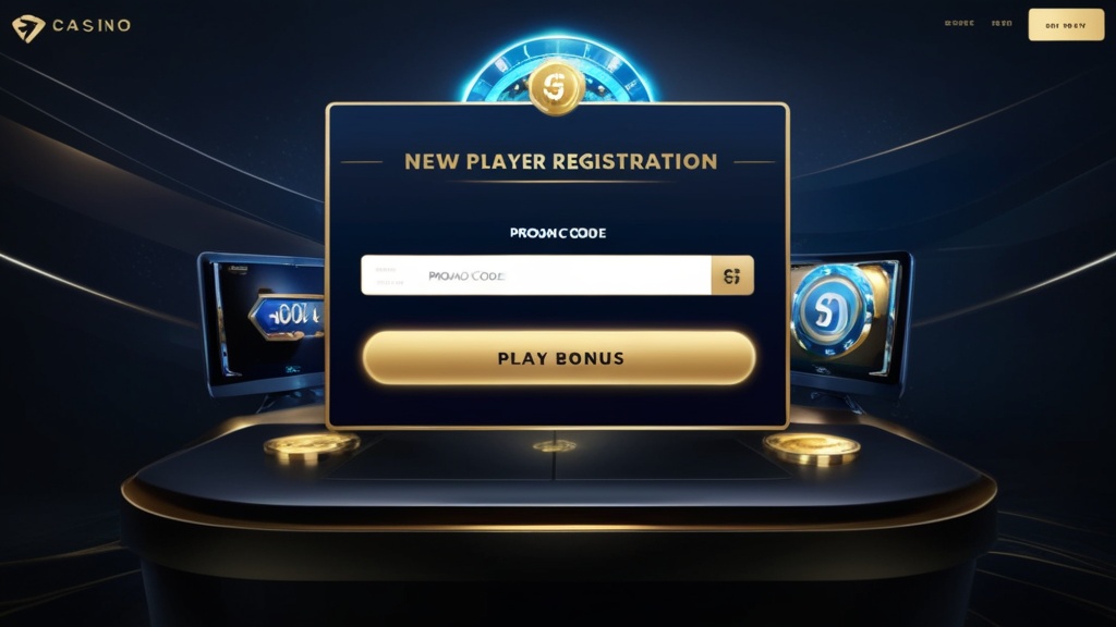 Forma za registraciju sa poljem za promo kod i bonus ponudom